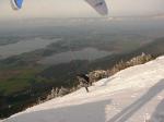 Paragliding Fluggebiet Europa » Deutschland » Bayern,Tegelberg,Startplatz am Teglberg im Winter