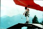 Paragliding Fluggebiet Europa » Deutschland » Bayern,Hochplatte,Auf der Startrampe 07/1986