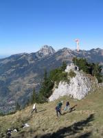 Paragliding Fluggebiet Europa Deutschland Bayern,Vogelsang, Bayrischzell,Weststart mit Windsack