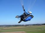 Paragliding Fluggebiet Europa » Deutschland » Bayern,Golan Höhe - Denklingen,Der Bucklmanger beim Soaren an der Golanhöhe