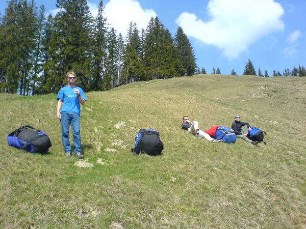 Parawaiting auf dem oberen Startplatz!