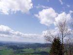Paragliding Fluggebiet Europa Deutschland Bayern,Grainet,Einer der wenigen Thermikflüge, die über das Jahr gesehen möglich sind