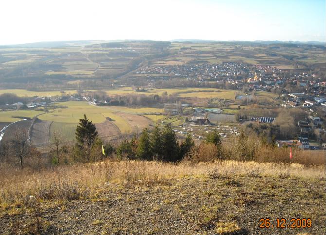 Blick vom Hainberg nach Stadtsteinach