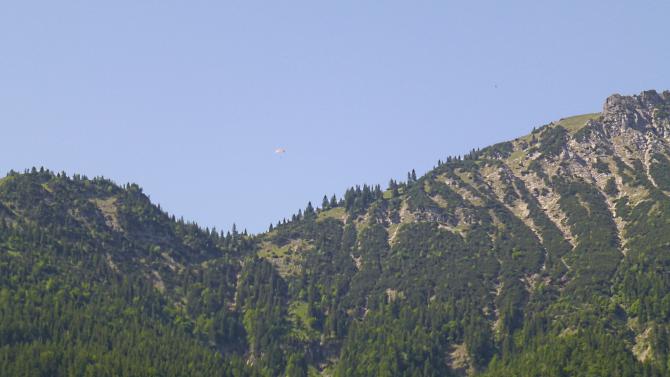 Hier kommt man vom Startplatz aus zum Berg in Richtung Norden.
Mai 2014
