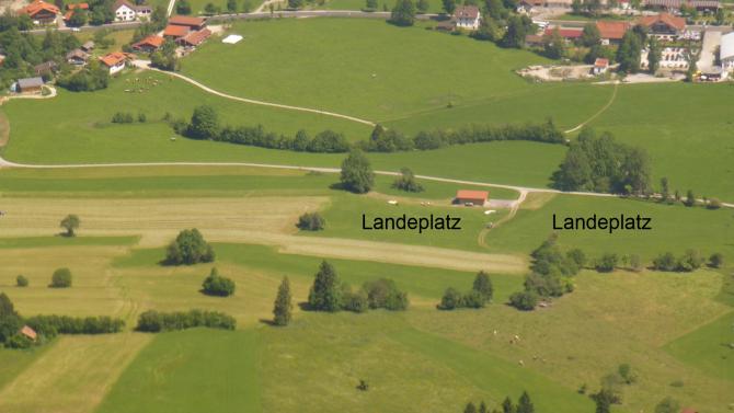 Landeplatz, Mai 2014