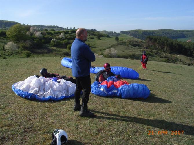 der oststartplatz ist im hintergrung zu sehen