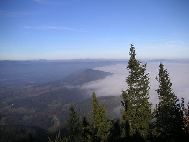 Richtung Norden war schönstes Wetter..was soll's bei Südwind.
