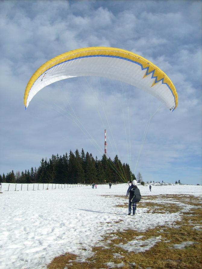 Jürgen mit seinem schönen Ra beim "groundln"