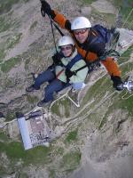 Paragliding Fluggebiet Europa » Schweiz » Bern,Niesen,Über dem Niesen (Restaurant und Aussichtsplatform)