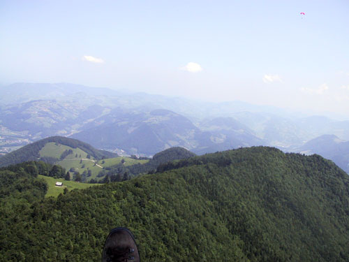 Herndleck, Blickrichtung Ternberg