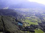 Paragliding Fluggebiet Europa Österreich Oberösterreich,Burg Altpernstein - Hirschwaldstein,Burg Alt-Pernstein und der Startplatz bei der Burg