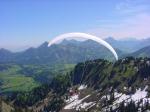 Paragliding Fluggebiet Europa » Deutschland » Bayern,Hindelang,Start vom Spießer nach Nord-Ost (Flug dann über den Oberjochpass nach Hindelang)