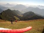 Paragliding Fluggebiet ,,Startplatz nach SO (Sep. 2006)