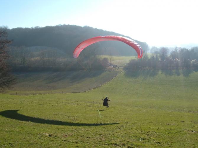 Teuven, Januar 2006, 
Höhen unterschied 30 Meter.