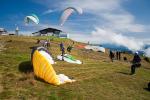 Paragliding Fluggebiet Europa » Slowenien,Kranjska Gora Süd (Grpišca),Oststartplatz am Gerlitzen Gipfel