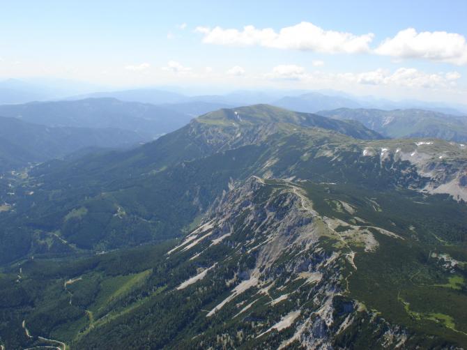 Auf dem Weg zur Heukuppe