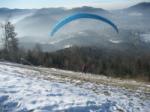 Paragliding Fluggebiet Europa » Deutschland » Baden-Württemberg,Merkur West und Merkur Nordost,Start am West im Winter