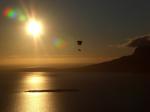 Paragliding Fluggebiet Europa Norwegen ,Keiservarden,Wenn der Wind zu stark ist nimmt man einfach den Speedglider