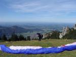 Paragliding Fluggebiet Europa » Deutschland » Bayern,Ramboldplatte,Oberer Startplatz, September 2007