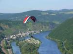 Paragliding Fluggebiet Europa Deutschland Rheinland-Pfalz,Lasserg,Irgend wann geht es mal über die Mosel zur Landewiese....