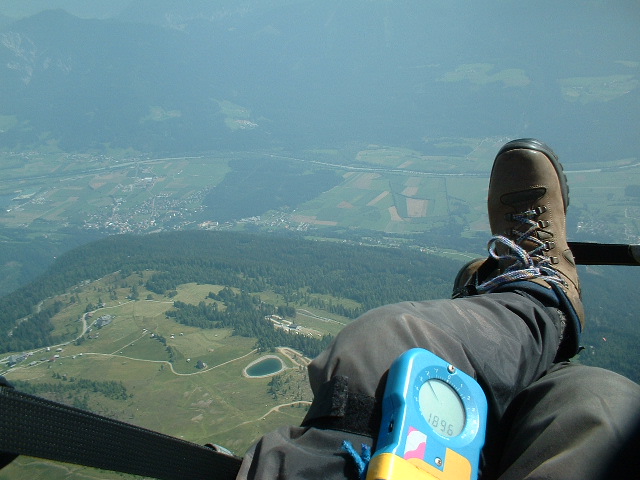 Der obere Startplatz.