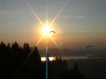 Paragliding Fluggebiet Europa » Deutschland » Bayern,Buchenberg,Abendsoaren bis die Hände abfallen ist am Buchenberg bei sanfter Thermik des öfftern möglich