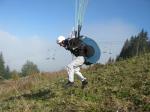 Paragliding Fluggebiet Europa » Deutschland » Bayern,Buchenberg,Armin beim Start