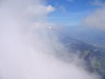 Paragliding Fluggebiet Europa » Schweiz » Solothurn,Niederwiler Stierenberg,Hoch über dem Stierenberg in den Wolken