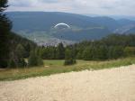 Paragliding Fluggebiet ,,Startplatz Mont de Graitery