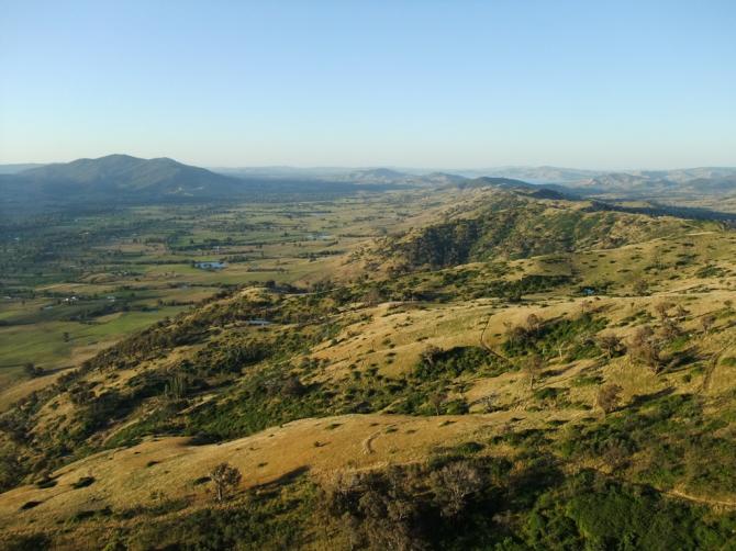 Up the Keewa Valley.