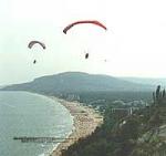 Paragliding Fluggebiet ,,Flug zum Strand von Albena