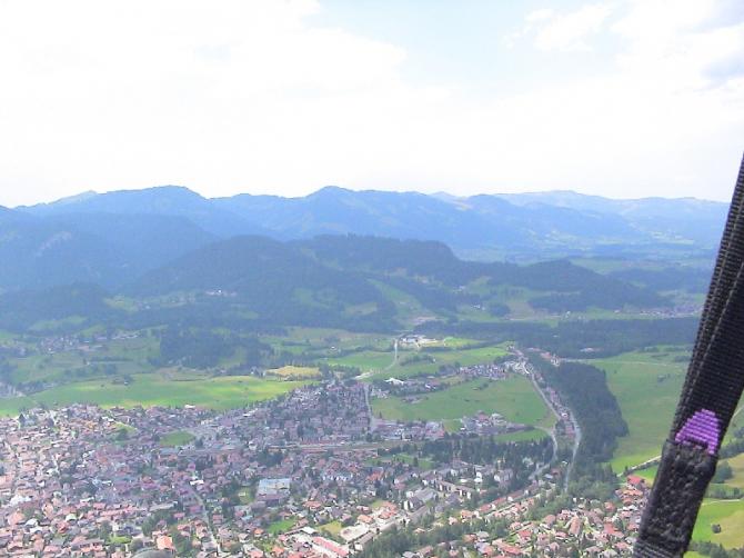 das was da so arg weiß scheint... zeit landen zu gehen