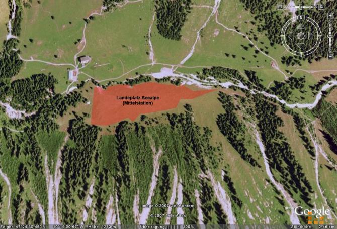 Landeplatz Seealpe