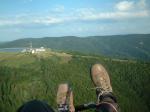 Paragliding Fluggebiet Europa » Polen,Zar,Startplätze N und W vom Westhang.
Im Hintergrund die Seilbahn von Miedzybrodzie Zywieckie (ca. 10 min. für 2€).