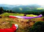 Paragliding Fluggebiet Europa » Polen,Riesengebirge - Kowary (Schmiedeberg),Foto RvB / 27.05.2012
Startplatz Czolo