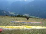 Paragliding Fluggebiet Europa » Österreich » Osttirol,Golzentipp,Startplatz ca. 500m von Bergstation entfernt.