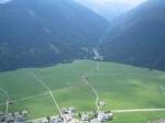 Paragliding Fluggebiet Europa Österreich Osttirol,Golzentipp,Landeplatz sehr Gross aber leicht geneigt.