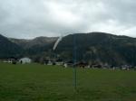 Paragliding Fluggebiet Europa » Österreich » Osttirol,Golzentipp,Das ist die Landewiese mit Blick auf einen der Beiden Startplätze