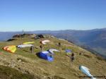 Paragliding Fluggebiet Europa » Österreich » Salzburg,Aineck,Startplatz im Herbst