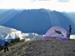 Paragliding Fluggebiet Nordamerika Kanada Britisch Columbia,Idaho Peak,Idahoe Peak, Startplatz Süd, 1600 Uhr