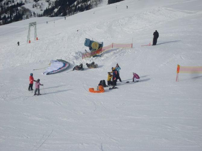 Der Startplatz auf dem Zettersfeld.