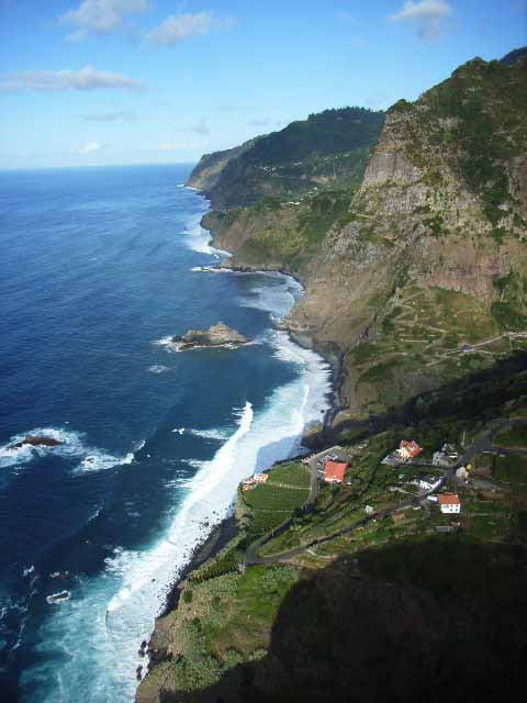 Nordküste Madeira, auf Strecke Richtung Ost von Sao Vicente nach Ponta Delgad und weiter...