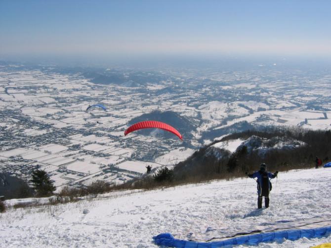 Antenna Costalunga
Blick rtg Süd-Ost

Oststartplatz in Bassano
Foto entstand Anfang März bei ungewöhnlich viel Schnee. Thermisch gings trotzdem hoch.