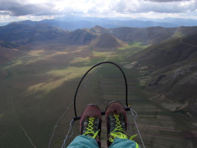 Richtung Landeplatz am 5.10.06