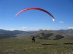 Paragliding Fluggebiet Europa » Italien » Umbrien,Castelluccio,Groundhandling am Forca di Presta