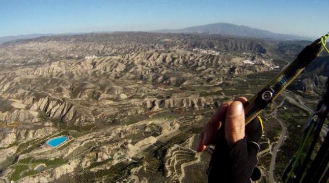 Fantastische Landschaft: "Wüste von Tabernas"