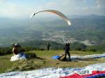 Paragliding Fluggebiet Europa » Spanien » Andalusien,El Bosque,Kleiner , mit kleinen Palmen besetzter Startplatz , bei dem der Wind doch deutlich von vorne kommen sollte !!Dez. 08
