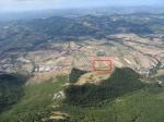Paragliding Fluggebiet Europa » Italien » Umbrien,Monte Cucco,Landeplatz Sigillo (SW) aufgenommen kurz nach dem Start vom SW-Startplatz