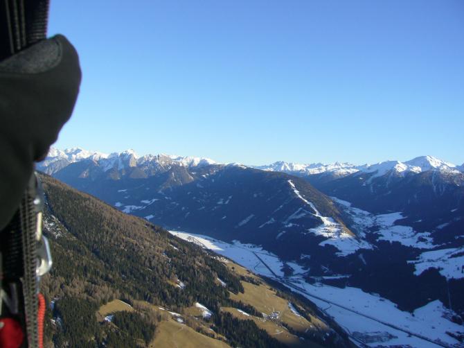 Über Sillian. Blue Sky überall ;-) oben und unten...eine 1a Flugschule. VG an Clemens und Susanne u alle anderen..