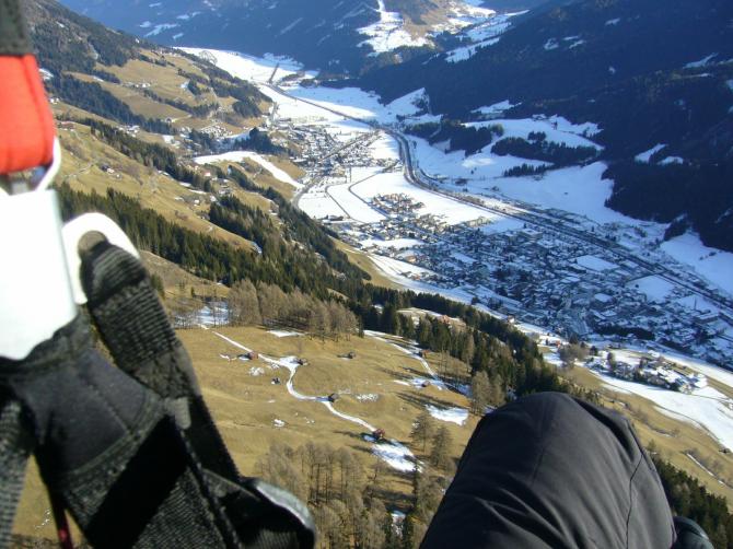 Anflug Landeplatz Sillian